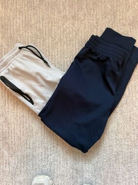 Old Navy Two pair of boys xl (14-16)  - Navy & Light Gray joggers